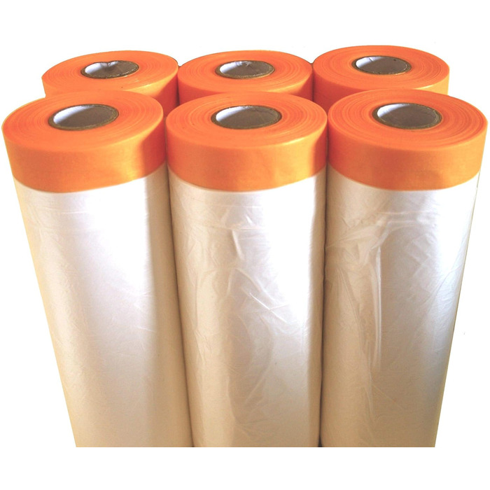 Стрічка Goldband PLUS 270 см x 15 м Малярська стрічка Goldband з фольгою klebemeister.eu, 6 шт.