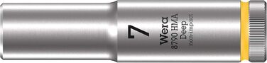 Набір головок Wera 05004525001 Deep, 1/4 привід, 9 предметів