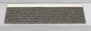 Безпечний килимок для підніжок - Килимок для підніжок перець- сіль без алюмінієвого краю