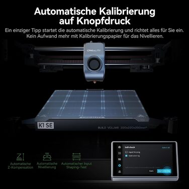 Принтер Creality K1 SE, найновіший швидкісний 3D-принтер 2024 року, зручний для саморобки, максимальна швидкість 600 мм/с. Повніст