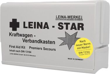 Аптечка першої допомоги DIN 13164 B з рятувальною ковдрою, 73600