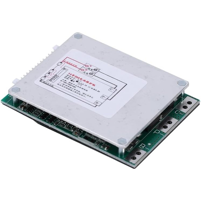 Літій-полімерний акумулятор, плата захисту BMS PCB, збалансована плата, 14S 52V 35A Li-Ion