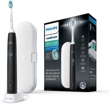 Електрична зубна щітка Philips Sonicare HX6800/03, звукова щітка, сіра, електрична зубна щітка (акумулятор, вбудований, Li-Ion, 110-220 В)