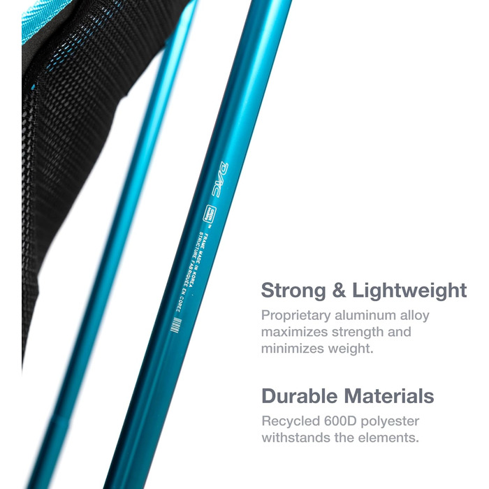 Крісло Helinox Sunset Завдяки своїй подовженій конструкції це крісло може бути найкращим поєднанням місця для зберігання, комфорту та підтримки (чорне кишені)