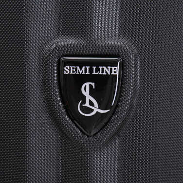 Валіза Semi Line 20' (S) Black (T5854-1)