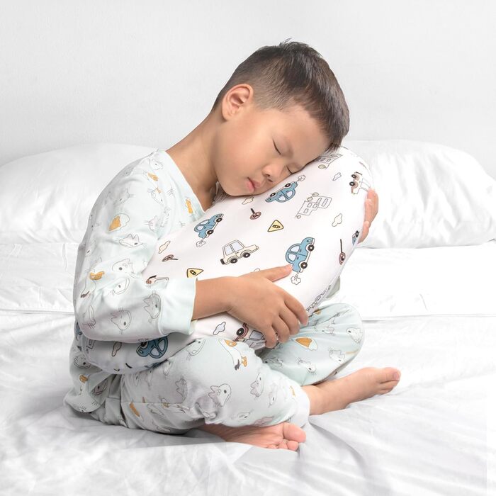 Дитяча подушка для сну BYRIVER CarCity, постільна подушка для малюків, дітей, хлопчиків, дівчаток, прохолодна мила наволочка для в