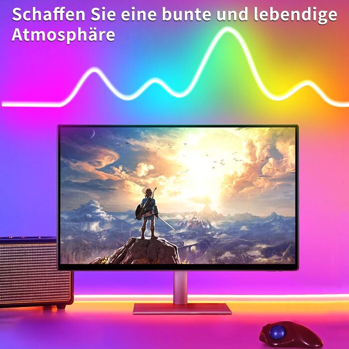 Неонова світлодіодна стрічка Segrass, керування додатком, з пультом дистанційного керування, водонепроникна гнучка неонова світлодіодна стрічка IP65, світлодіодна стрічка 24 В Rgb Неонова мотузкова лампа, застосовна до спальні, кімнати та зовнішнього оздо
