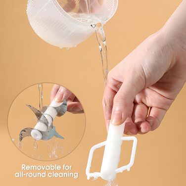 Електрична цибульна нарізка Mini, бездротова портативна USB-зарядка Маленький часниковий подрібнювач Блендер Подрібнювач їжі М'ясорубка для цибулі Перець Часник Овочі (400 мл, синій) 400 мл Синій