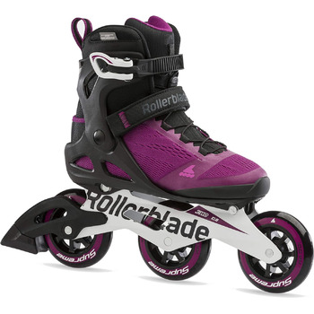 Роликові ковзани жіночі W Macroblade 100 3WD Adult, фіолетово-чорні, Performance Inline Skates 8 фіолетовий/чорний