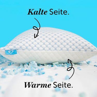 Дитяча подушка Cloudkiddo - Подушка - Регульована подушка - Піна з ефектом пам'яті - Для бокових і спинних спальних місць - Біла -