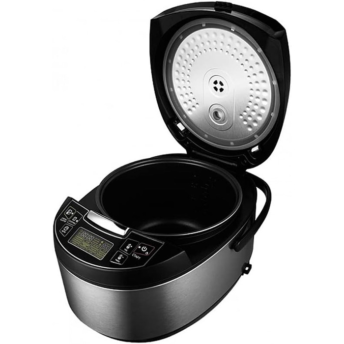 Мультиварка REDMOND RMC-RMC-M4512 (російська), 40 програм (хліб, приготування на пару тощо), сенсорний РК-дисплей, 5 літрів, Мульт