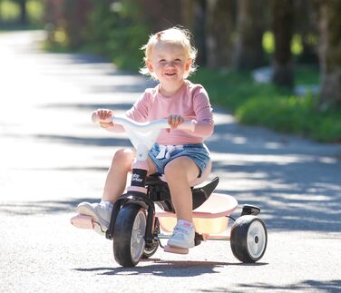 Дитячий триколісний велосипед 3 в 1, зростаючий багатофункціональний транспортний засіб з преміальним обладнанням, для дітей віком