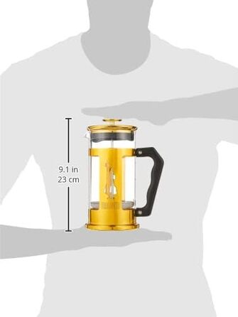 Френч-прес Preziosa, 1 л золото, 6850