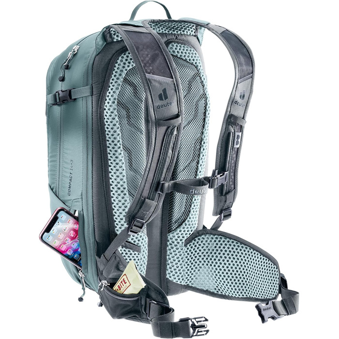Велосипедний рюкзак Deuter Compact 143 L, графітово-сланцевий
