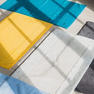 Килимок для ванної MVE Superwuschel 60 x 100 см зі 100 бавовни, Nature 100 x 60 см (прямокутний) Nature