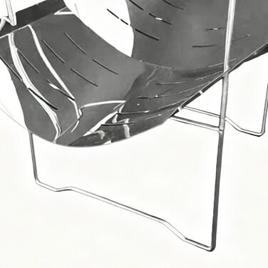 Підставка для багаття Складаний кемпінговий гриль з нержавіючої сталі Портативний для відкритих вогнищ Легкий для зберігання аксесуар для гриля, походів, кемпінгу, пікніків та пригод