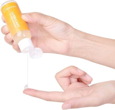 Лубрикант на водній основі AMORELIE Care Salted Caramel, їстівний, 50 мл