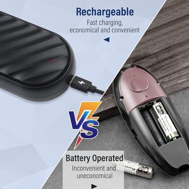 Консервний нож BUDOCI Електричний, акумуляторний консервний нож без гострих країв, зі змінною ріжучою головкою Автоматичний відкривач для банок для кухарів, людей похилого віку, молоді, дітей, артритних рук