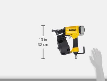 Пневматичний котушковий цвяходер Dewalt 64 мм DPN64C (для цвяхів з круглою головкою 32-64 мм, Ø цвяха 2 мм, з одностороннім розбло