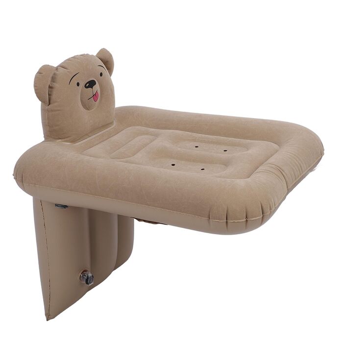 Портативний надувний автомобільний матрац Zerodis Mattresses з ременем безпеки в комплекті, 84 x 63 x 81 см для дому, кемпінгу, подорожей, дитячого дорожнього ліжка