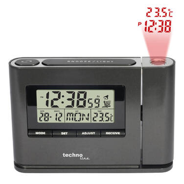 Годинник проекційний Technoline WT519 Anthracite (WT519)