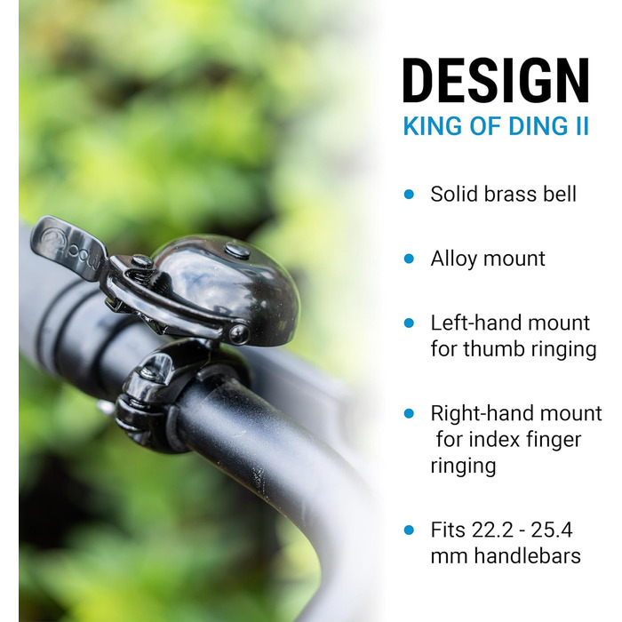 Велодзвінок King of Ding II від Portland Design Works