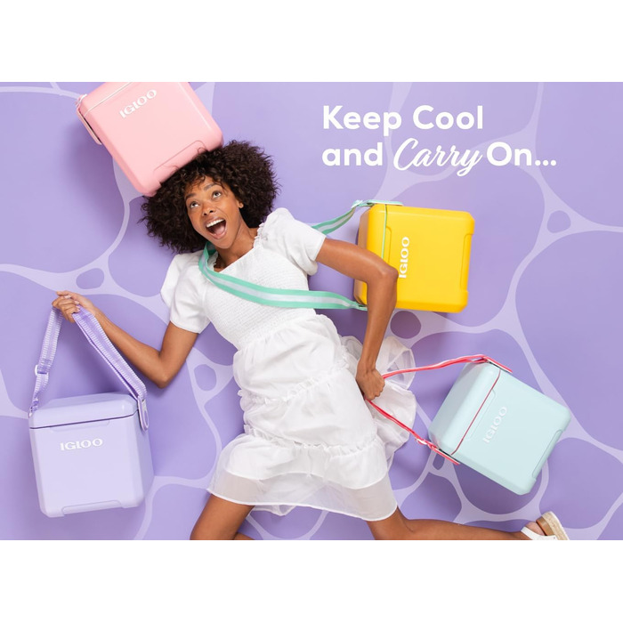 Охолоджувач для пікніка Igloo Lilac Breeze, 11 л