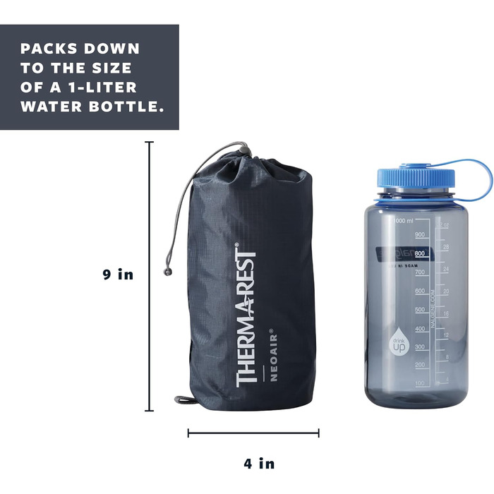 Надувний надлегкий килимок для сну, розмір R (51 x 183 см) Solar Flare R (51 x 183 см)