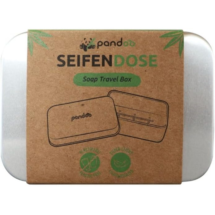 Алюмінієва мильниця зі знімним піддоном без пластику, підходить для всіх твердих видів мила мильниця для подорожей нержавіюча, мил