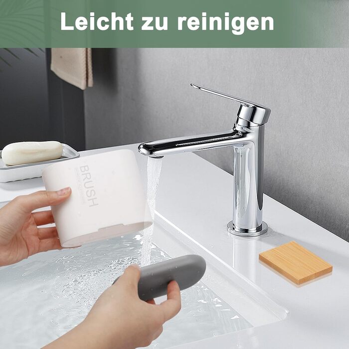 Тримач для зубних щіток PARKMANI, тримач для електричних зубних щіток для органайзера для ванної кімнати, знімний органайзер для зубних щіток для ванної кімнати зі зливним отвором для сімї, дітей (білий)