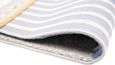 Килимок дитяча кімната дитяча кімната хлопчиків AFFE піратський синій кремовий сірий чорний розмір 200 х 290 см