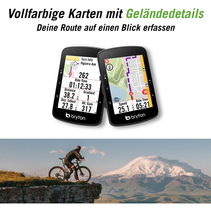 Велокомп'ютер Bryton Rider 650 E, 2.8 дюйма, ANT/BLE, Електроніка/Пластик, Чорний