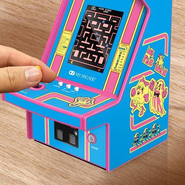 Ретроігрова гра 7 см екран високої роздільної здатності Ms Pac Man