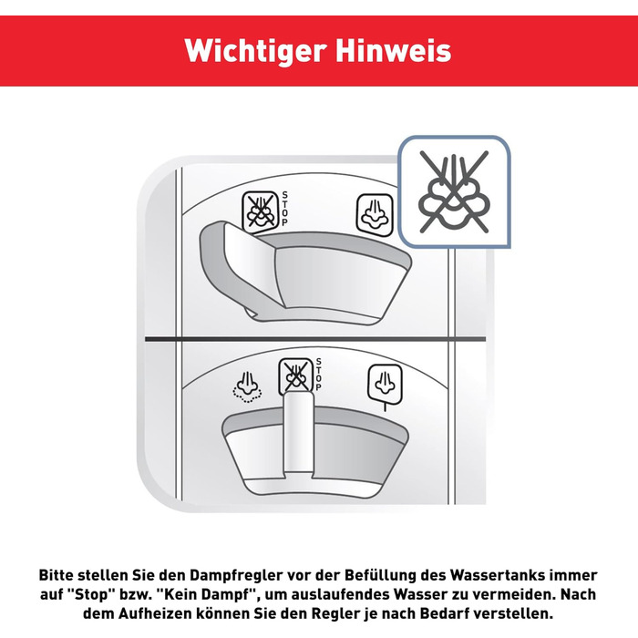 Парова праска 190 г/хв. паровий удар вертикальна подача пари XL отвір для заливання води стійка полиця підошва Durilium AirGlide б