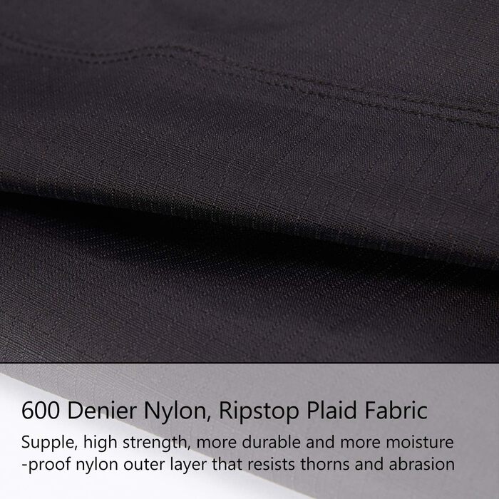 Вейдерси Bassdash 3D Angler&39s, надміцні чорні картаті нейлонові ПВХ рибальські мисливські вейдерси для чоловіків, чорні, 2X-L (11-12)