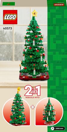 Конструктор LEGO Christmas Tree 40573, 784 деталі, різдвяна тематика