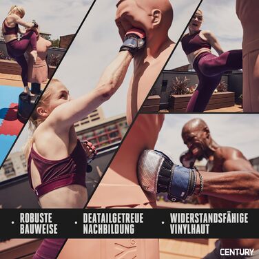 Боксерський манекен Century Original BOB XL - Регульована по висоті та автентична вінілова шкіра - від 152 до 208 см Регульована п