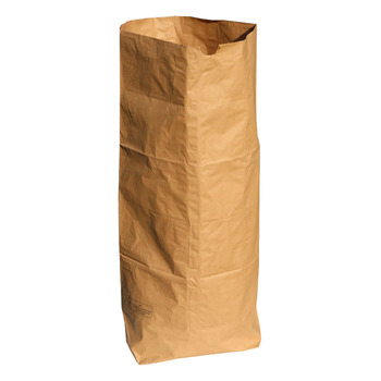 Паперові пакети для сміття, 70 літрів, 2-шарові, 70 г/м, 25 шт. , 85x55x23 см, коричневі