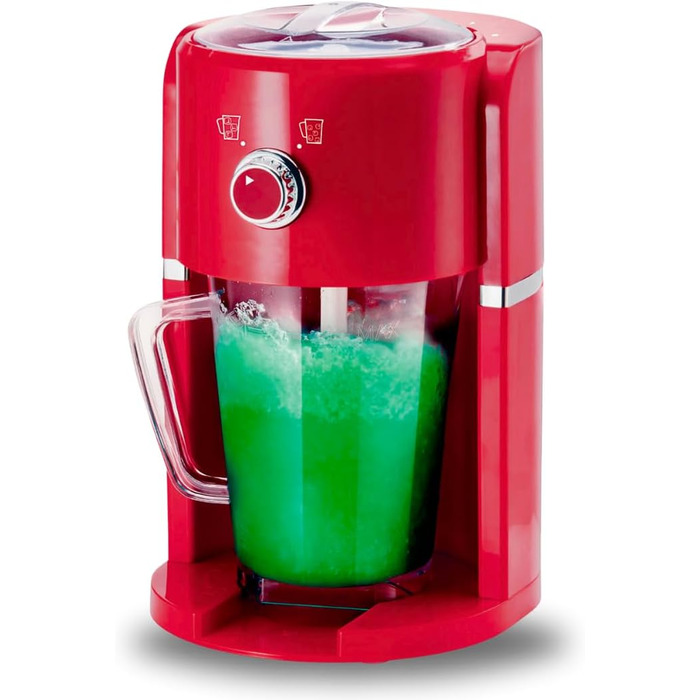 Подрібнювач льоду Chef-o-Matic Заморожені напої, лезо з нержавіючої сталі, 1,1 л, приготування каші, коктейлів, напоїв та кубатів, простий у використанні