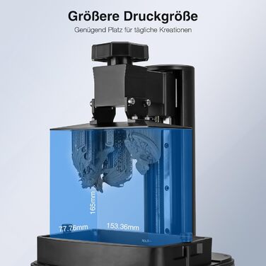 Принтер, полімерний 3D-принтер із монохромним РК-дисплеєм 9K, підключенням до Wi-Fi, простим вирівнюванням, плівкою ACF Release Li