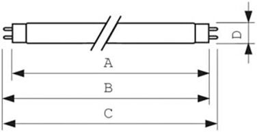 Люмінесцентна лампа TL-D 58 Watt 840 25 шт. - Philips