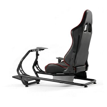 Симулятор кокпіта гоночного сидіння - повністю регульований - без кріплення для монітора