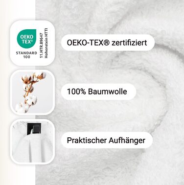 Набір ZOLLNER з 10 рушників для гостей - маленькі та пухнасті рушники розміром 30x50 см - можна прати при температурі до 95C - бав