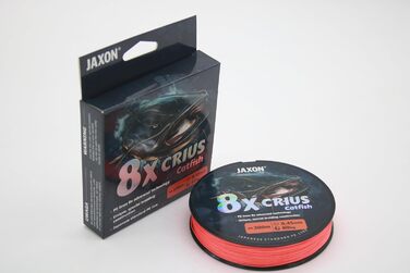 Волосінь плетена Jaxon Crius Catfish 8 шт. 300м помаранчева Wels line Catfish