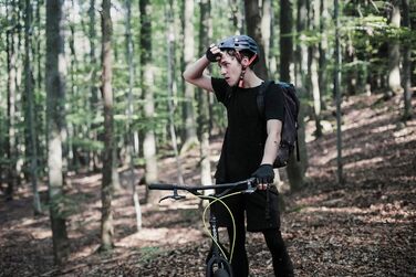 Самокат Yedoo Mezeq - до 150 кг, з пневматичними шинами 20/16 - самокат для дорослих, позашляховий самокат з підставкою і регульов