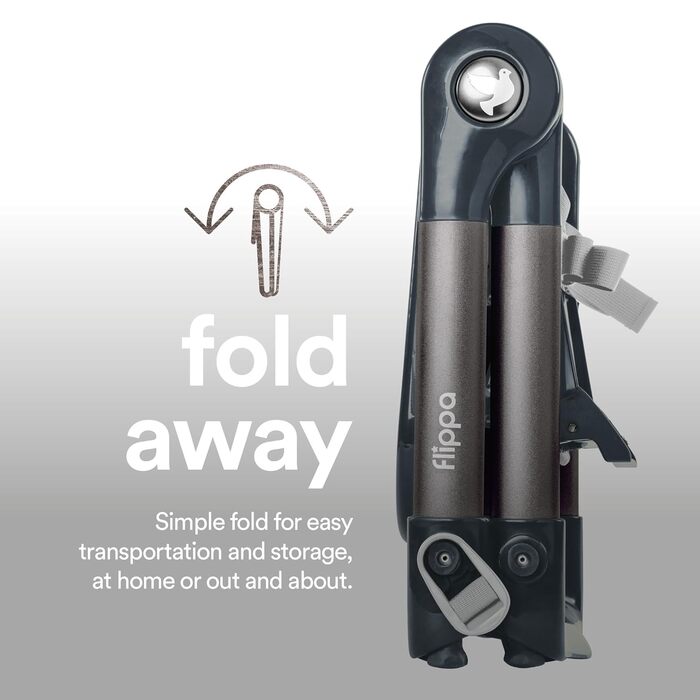 Обідній стілець APRAMO FLIPPA, дитячий, складаний, портативний, сидіння-бустер, сидіння для годування для дітей від 6 місяців до 3