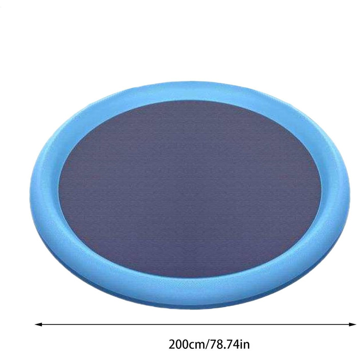 Дитячий бризкальний килимок для вулиці - Двосторонній килимок для розбризкування води в басейні для собак - Гнучкий килимок для гри в фонтанчик для собак для пляжу на задньому дворі