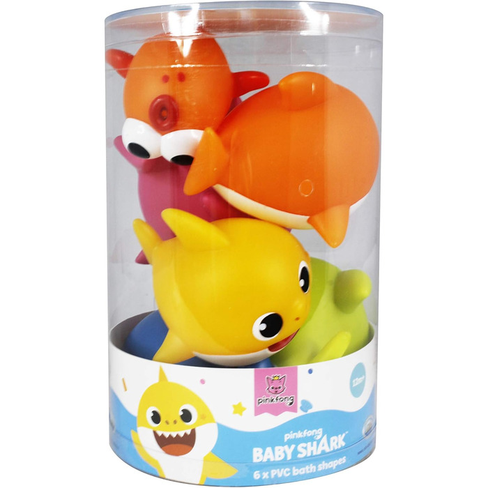 Дитячий набір ODS Baby Shark 48821, 6 фігурок
