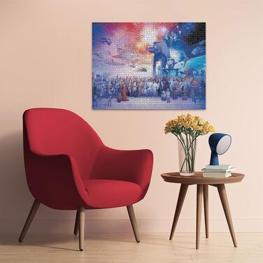 Пазл Ravensburger 16701 - Всесвіт &quotЗоряні війни&quot - 2000 елементів. Пазл &quotЗоряні війни&quot для дорослих і дітей від 14