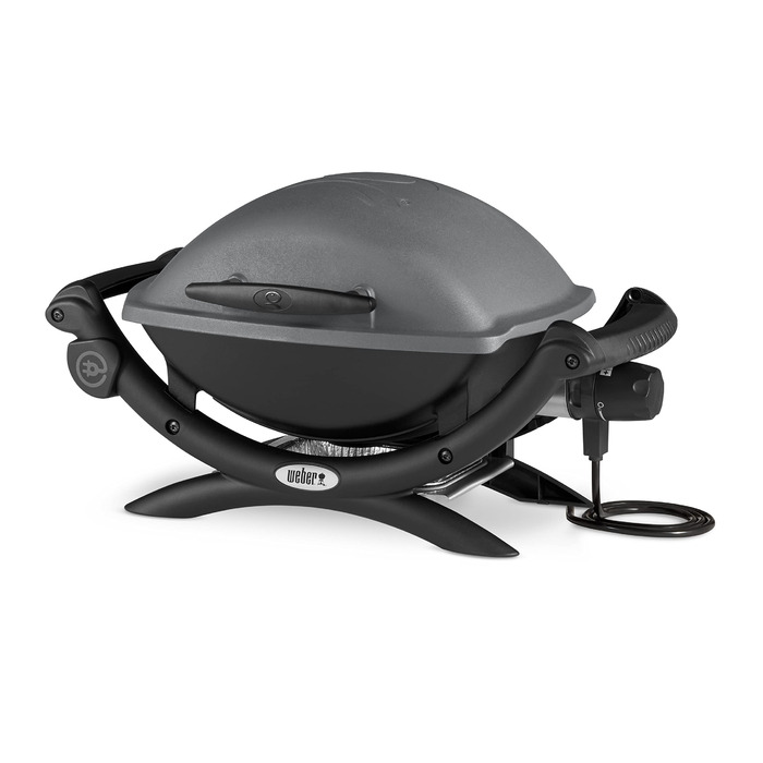 Електричний гриль Weber Q 1400, 43 x 32 см, без підставки